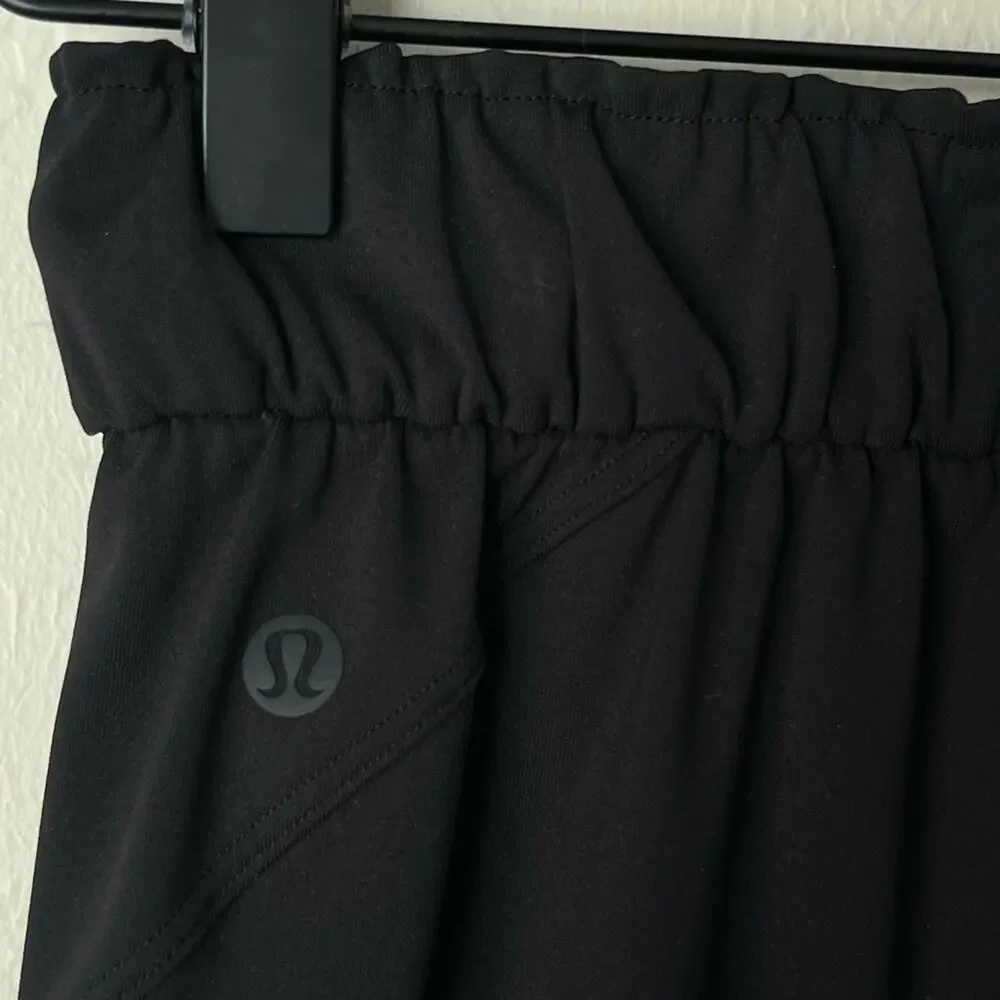 Lululemon keep moving high rise joggers black 2